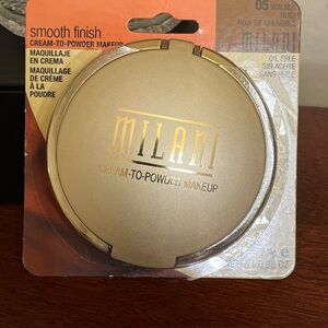 Milani smooth finish cream to powder makeup 04 Walnut